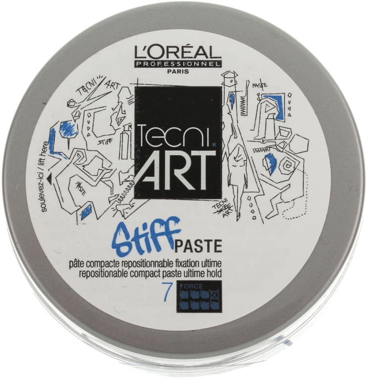 Паста для фіксації волосся для чоловіків - Loreal Professionnel Tecni.art Stiff Paste 7 Force — фото N1