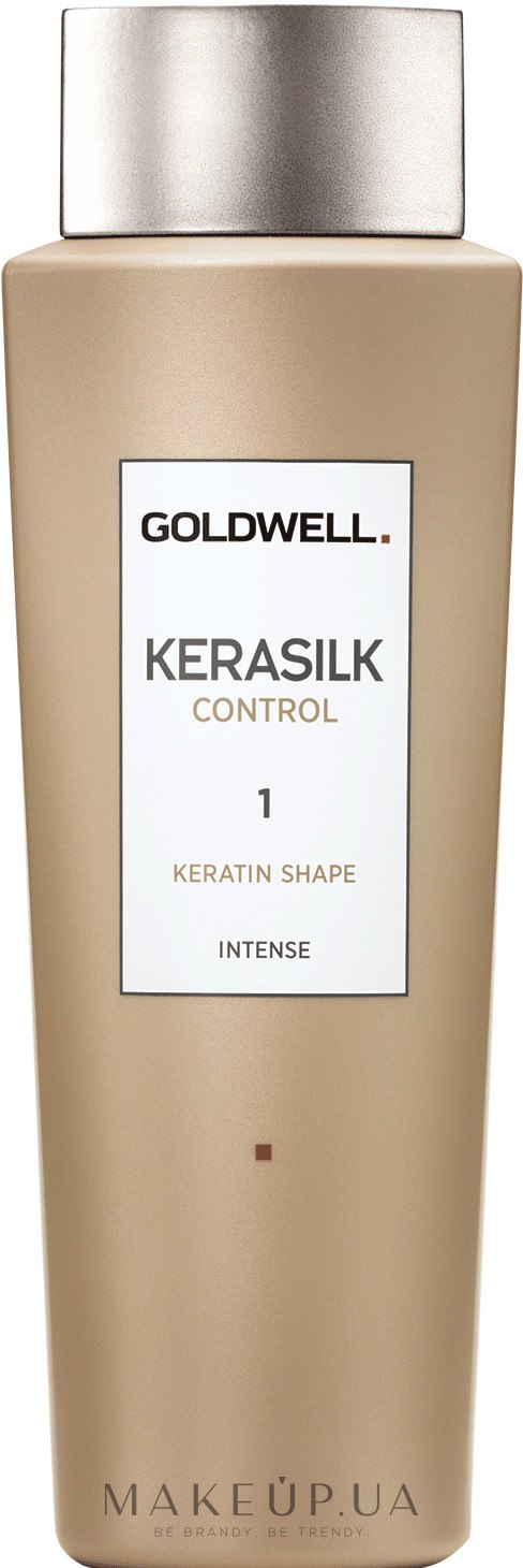 Кератин для волосся - Goldwell Kerasilk Control Keratin Shape 1 — фото Intense