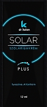 Крем для солярия для чувствительной кожи тела - Dr.Kelen Solar Plus (пробник) — фото N1