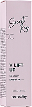 Духи, Парфюмерия, косметика СС крем с лифтинг-эффектом - Secret Key V-Line Lift Up CC Cream