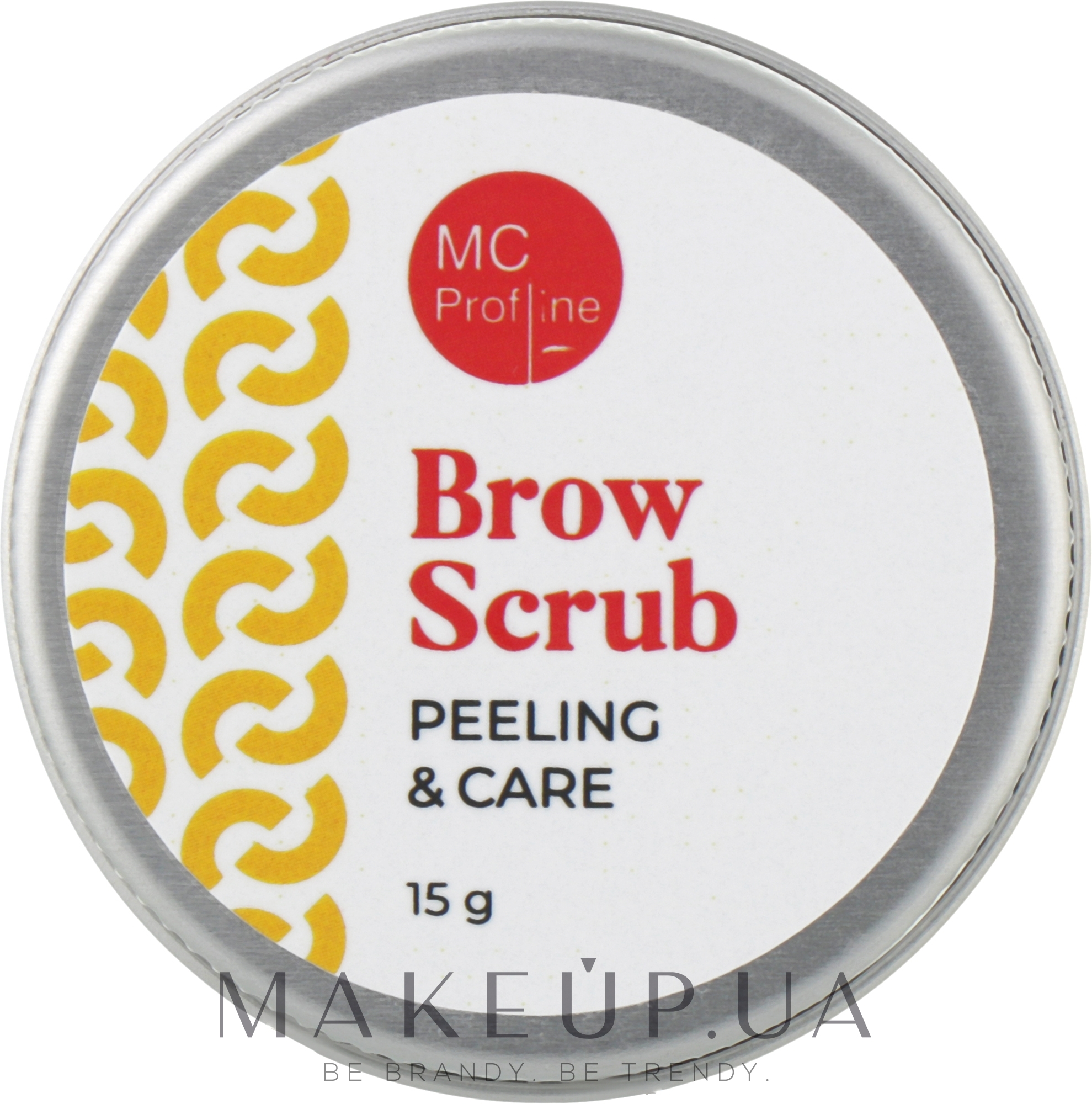 Скраб для бровей - Miss Claire MC Profline Peeling&Care Brow Scrub — фото 15ml