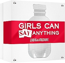 Парфумерія, косметика Zadig & Voltaire Coffret Girls Can Say Anything - Набір (edp/50ml + b/lot/100ml)