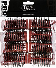 Духи, Парфюмерия, косметика Бигуди "Ежики", 80mm, d34, красные - Tico Professional