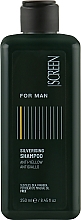 Мужской шампунь с антижелтым эффектом - Screen For Man Silverising Shampoo  — фото N1