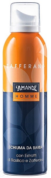 L'Amande Homme Zafferano - Піна для гоління — фото N1