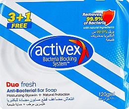Мило антибактеріальне 2в1 - Activex Duo Fresh — фото N2