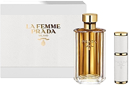 Парфумерія, косметика Prada La Femme Prada - Набір (edp/100ml + edp/mini/8ml)