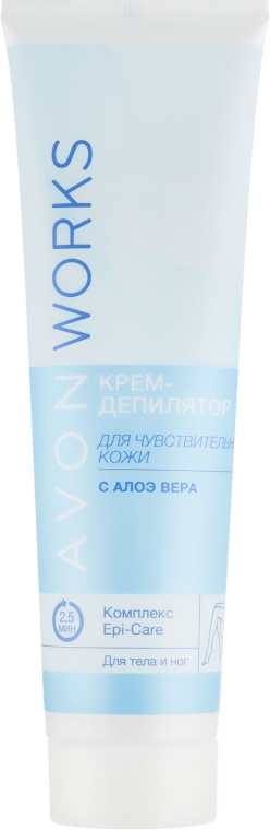 Крем для депиляции тела - Avon Works Body Hair Removal Cream — фото N2