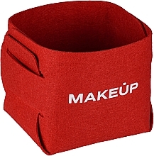 Органайзер для косметики, красный "Beauty Basket" - MAKEUP Desk Organizer Red — фото N2