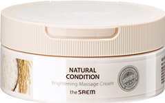 Духи, Парфюмерия, косметика Крем массажный для яркости кожи - The Saem Natural Condition Brightening Massage Cream