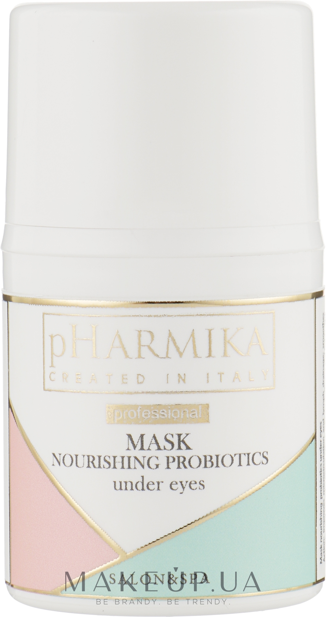 Маска для век, питательная - pHarmika Mask Nourishing Probiotics Under Eyes — фото 30ml