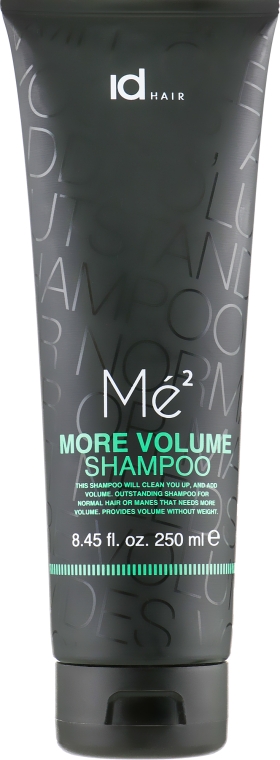 Шампунь для объема волос - idHair Me2 More Volume Shampoo