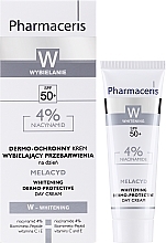 Дермозащитный отбеливающий крем для лица - Pharmaceris W Whitening Dermo-Protective Day Cream — фото N2