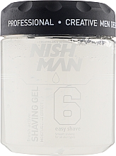 Духи, Парфюмерия, косметика Гель для бритья - Nishman Shaving Gel No.6 Fresh Active