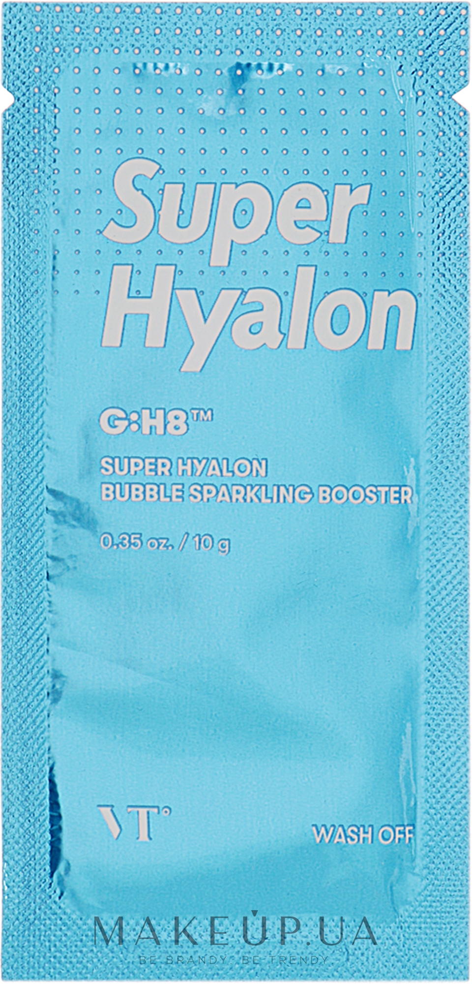 Пузырьковая маска-пенка для лица - VT Cosmetics Super Hyalon Bubble Sparkling Booster — фото 10g