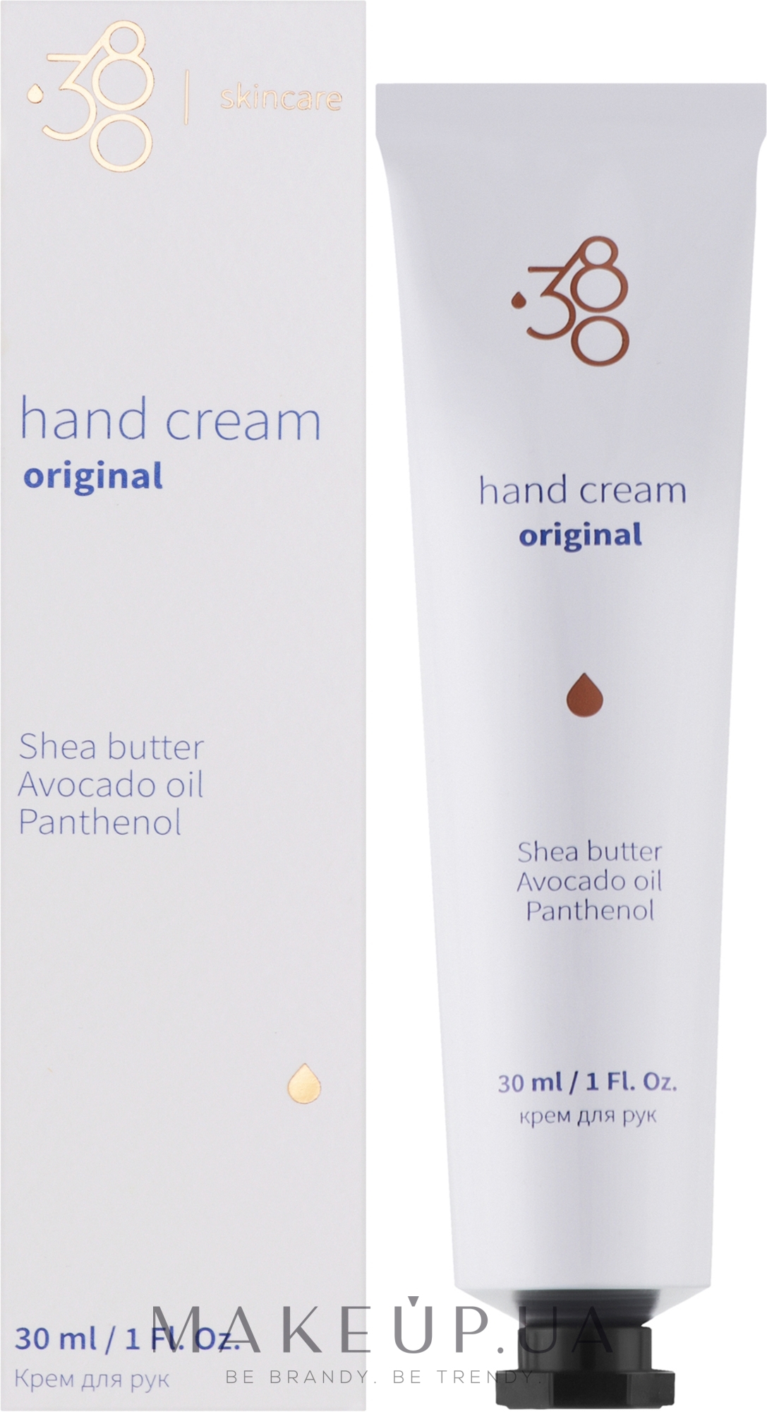 Крем для рук - 380 Skincare Original Hand Cream — фото 30ml
