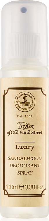Taylor Of Old Bond Street Sandalwood - Спрей-дезодорант — фото N1