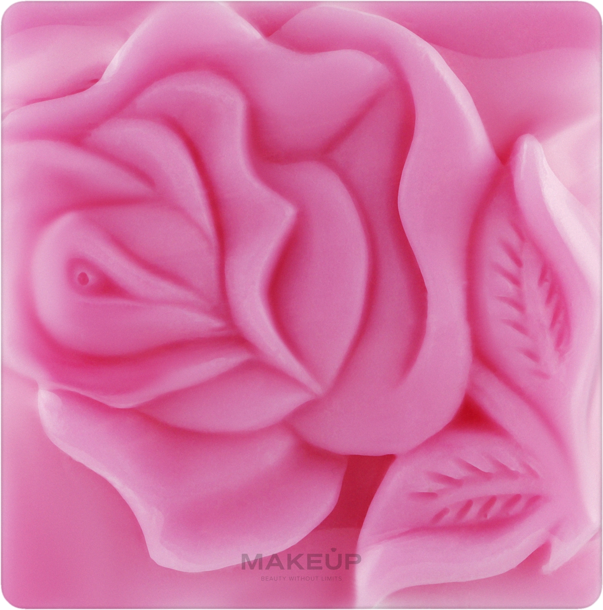 Гліцеринове мило "Троянда", рожеве - BioFresh Glycerin Soap — фото 80g