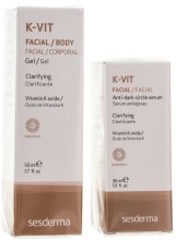 Духи, Парфюмерия, косметика Набор - SesDerma Laboratories K-Vit (gel/50ml + serum/30ml)