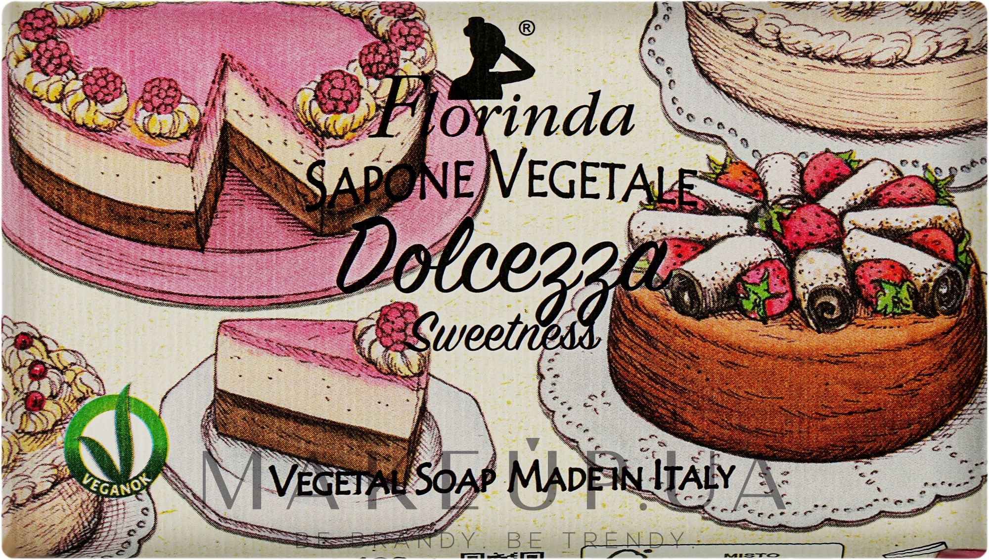 Мило натуральне "Солодощі" - Florinda Vintage Sweetness Soap — фото 100g