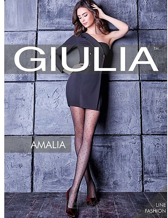 Колготки для жінок "Amalia Model 1" 20 Den, nero - Giulia