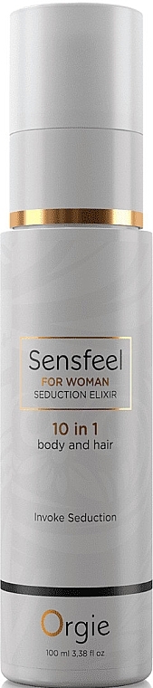 Orgie Sensfeel For Woman Seduction Elixir 10in1 - Спрей для волос и тела — фото N1