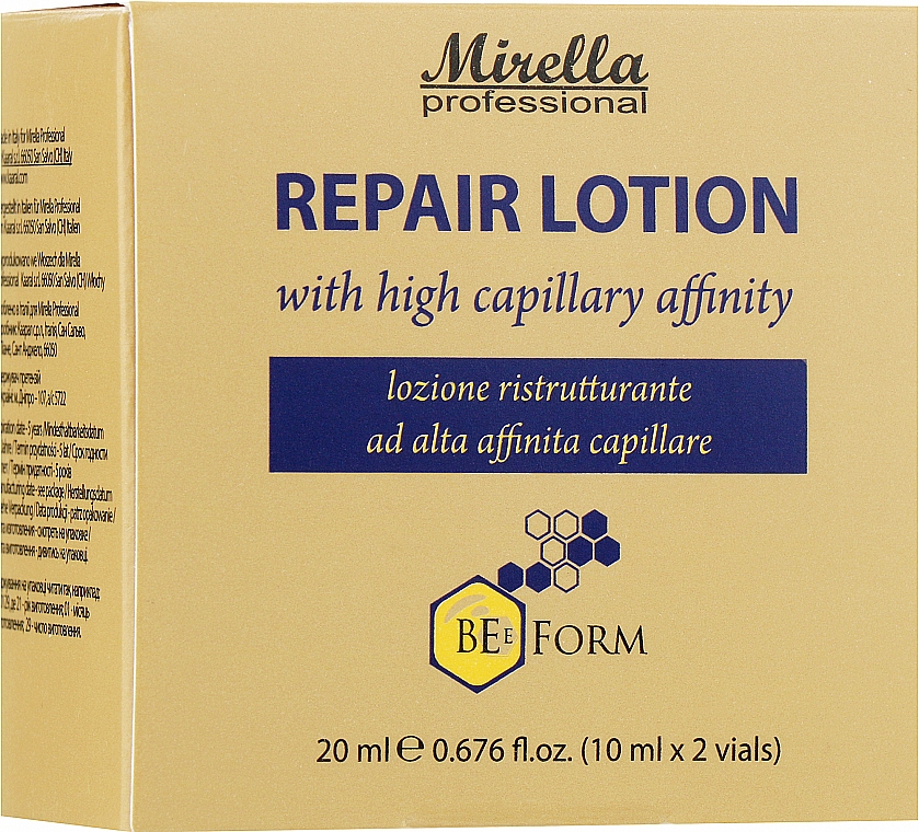 Лосьйон відновлювальний - Mirella Professional Bee Form Repair Lotion