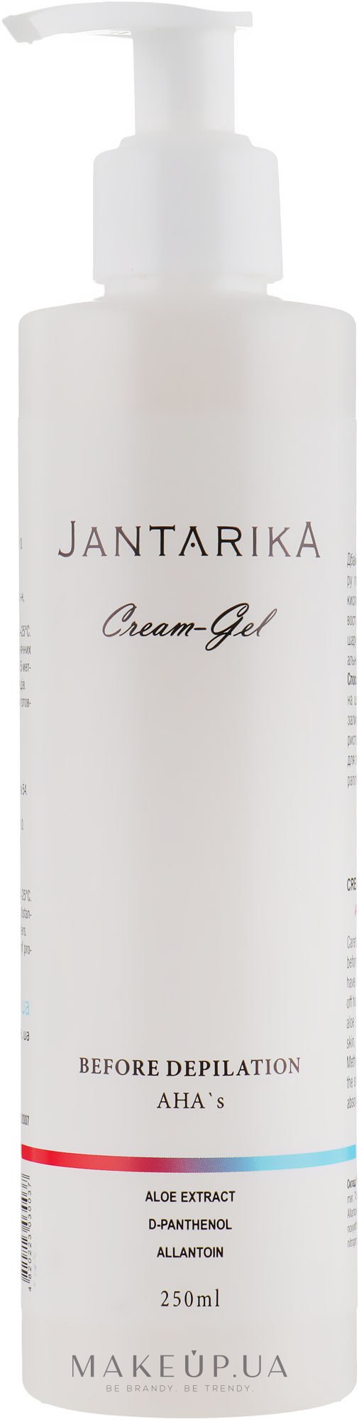 Крем-гель до депиляции - JantarikA Cream-Gel Before Depilation AHA's — фото 250ml
