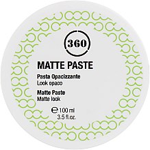 Парфумерія, косметика Матова паста для укладання волосся - 360 Matte Paste