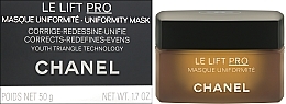 Коригувальна маска для обличчя - Chanel Le Lift Pro Masque Uniformite — фото N2