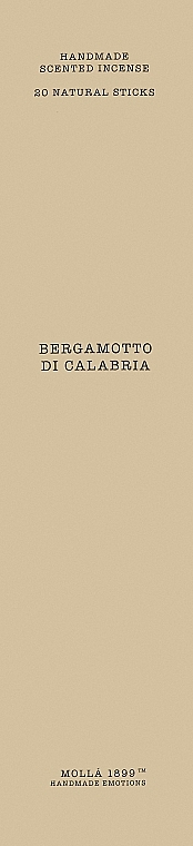 Cereria Molla Bergamotto Di Calabria - Ароматичні палички  — фото N1