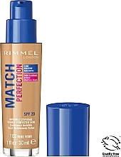 Тональный крем для лица - Rimmel Match Perfection Foundation — фото N3