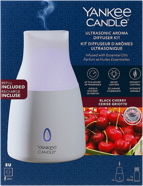 Набір - Yankee Candle Ultrasonic Aroma Diffuser Kit — фото N1