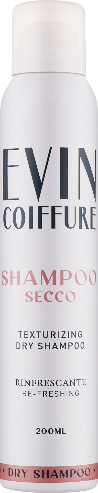 Сухий шампунь для волосся - Evin Coiffure Texturizing Dry Shampoo — фото 200ml