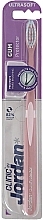 Парфумерія, косметика Зубна щітка, м'яка, рожева - Jordan Clinic Gum Protector Soft Toothbrush