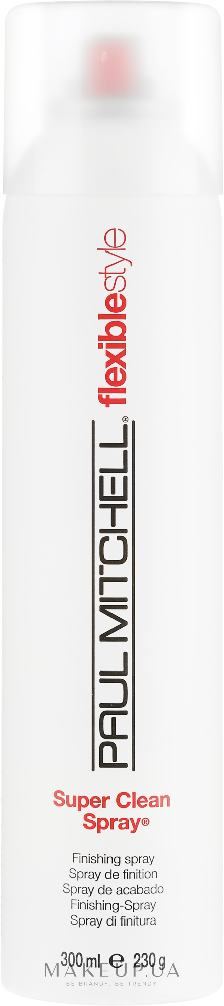 Лак для волос средней фиксации - Paul Mitchell Flexible Style Super Clean Spray — фото 300ml