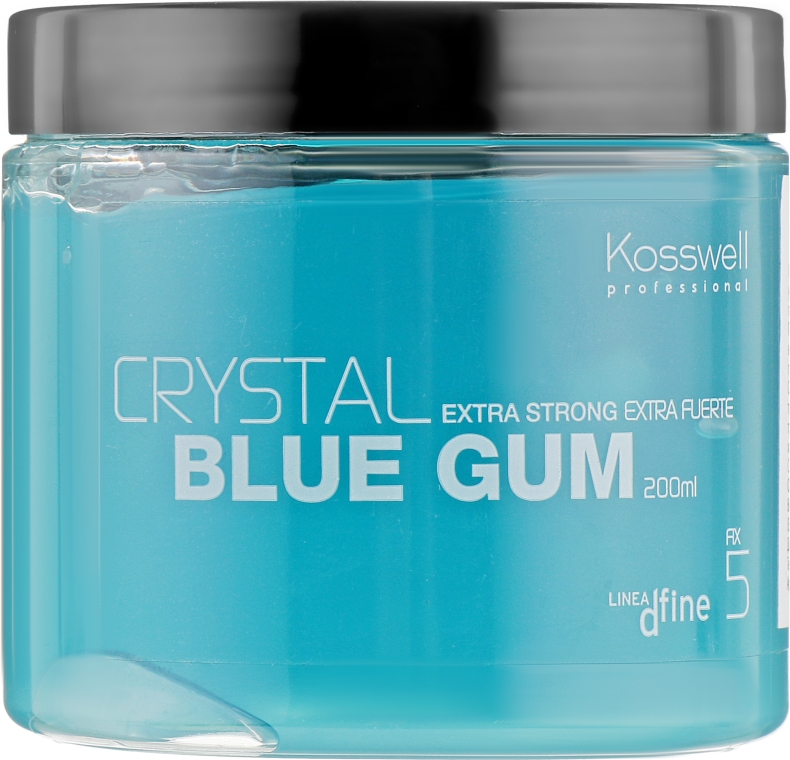 Гель структурирующий длительной фиксации - Kosswell Professional Dfine Crystal Blue Gum