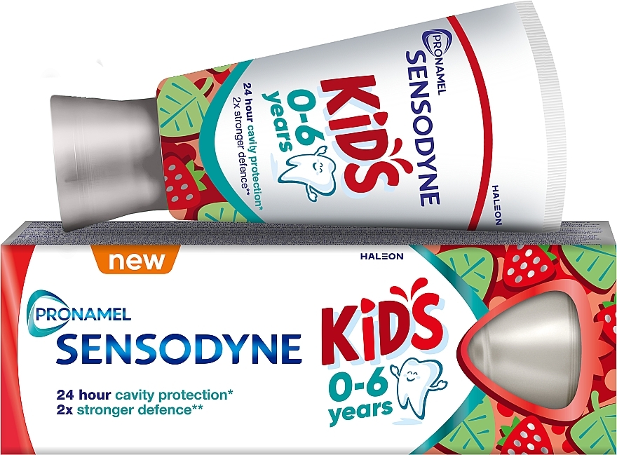 Зубна паста "Ягідний мікс" для дітей 0-6 років - Sensodyne Pronamel Kids — фото N1