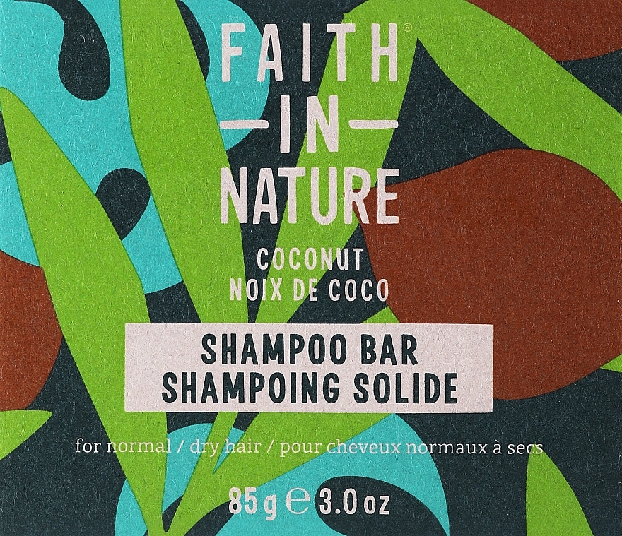 Твердый шампунь - Faith In Nature Coconut & Shea Butter Shampoo Bar — фото N1