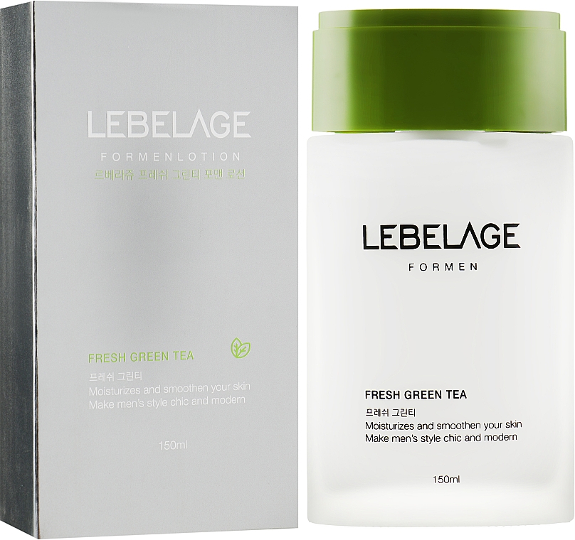 Чоловічий тонер для обличчя - Lebelage Collagen Green Tea Skincare Utilites — фото N1
