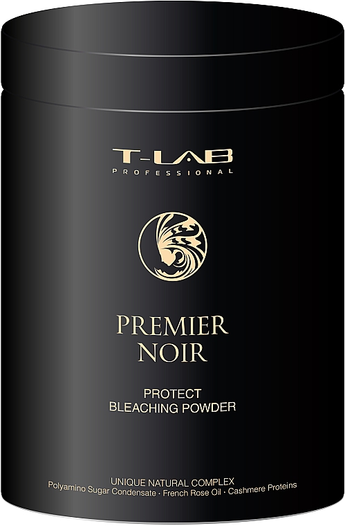 Пудра для захисту освітлення волосся - T-LAB Professional Premier Noir Protect Bleaching Powder