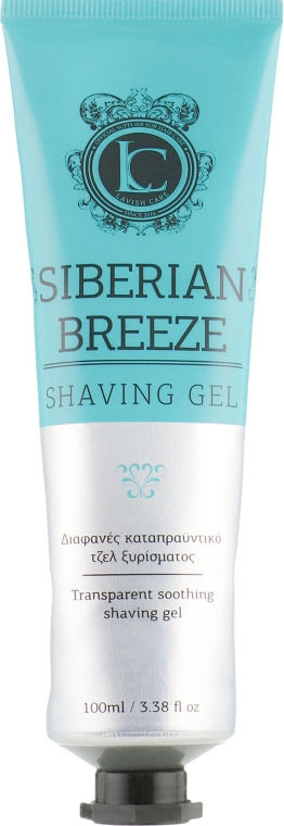 Гель для бритья для мужчин - Lavish Care Siberian Breeze Shaving Gel — фото N1