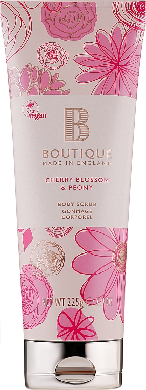 Скраб для тела - Grace Cole Boutique Cherry Blossom & Peony Scrub — фото N1