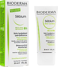 Парфумерія, косметика УЦЕНКА Матуючий крем для обличчя - Bioderma Sebium Mat Control *