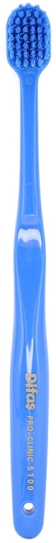 Зубная щетка "Ultra Soft" 512063, светло-синяя с синей щетиной, в кейсе - Difas Pro-Clinic 5100 — фото N2