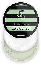 Парфумерія, косметика Фінішна пудра для корекції почервонінь - Kokie Professional Green Color Correct Finishing Powder