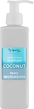 Крем для тіла та рук "Кокос" - Top Beauty Cream for Body 24 Hours Coconut — фото N1