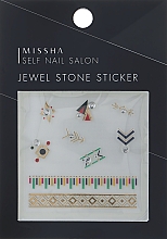 Духи, Парфюмерия, косметика Стразы-наклейки для маникюра - Missha Self Nail Salon Jewel Stone Sticker 