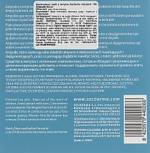 Засіб у ампулах освітлювальний, зволожувальний - Sesderma Hidraderm TRX Ampoules — фото N4