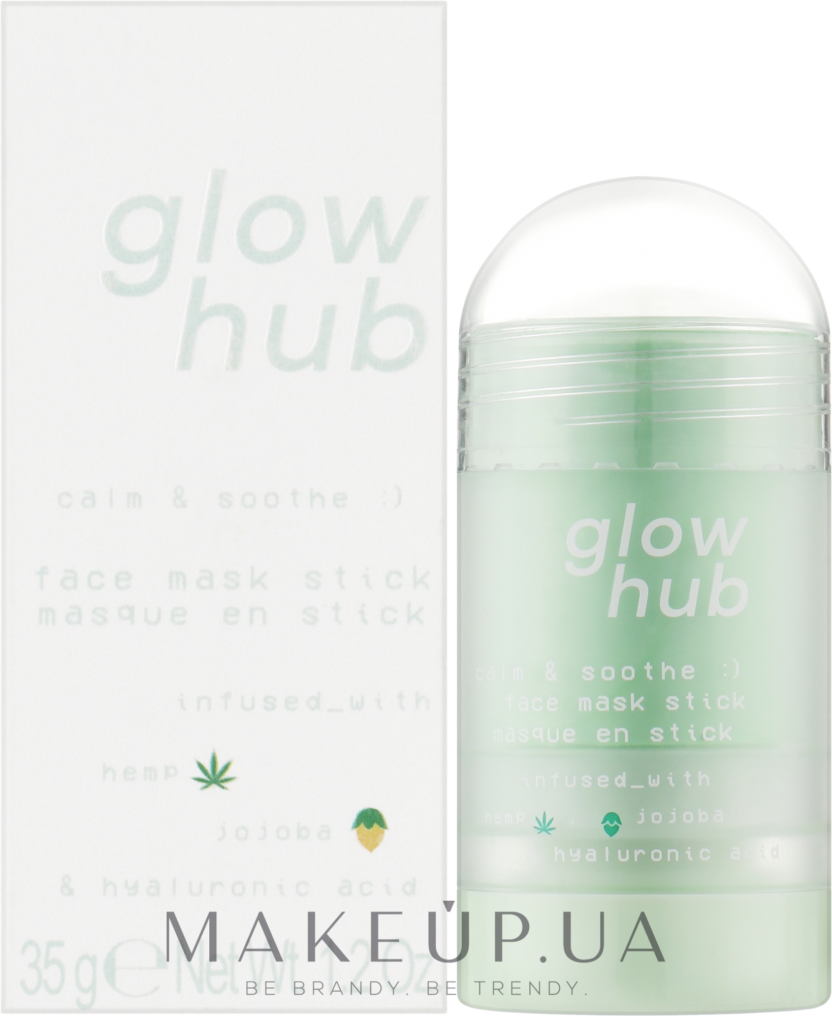 Заспокійлива маска-стік для обличчя - Glow Hub Calm & Soothe Face Mask Stick — фото 35g